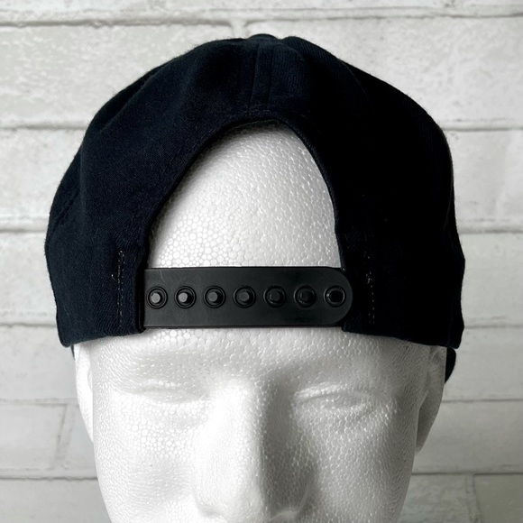 USS John C. Stennis CVN 74 Navy Blue Yellow Embroidered Military Cap Hat Snap - Picture 6 of 11